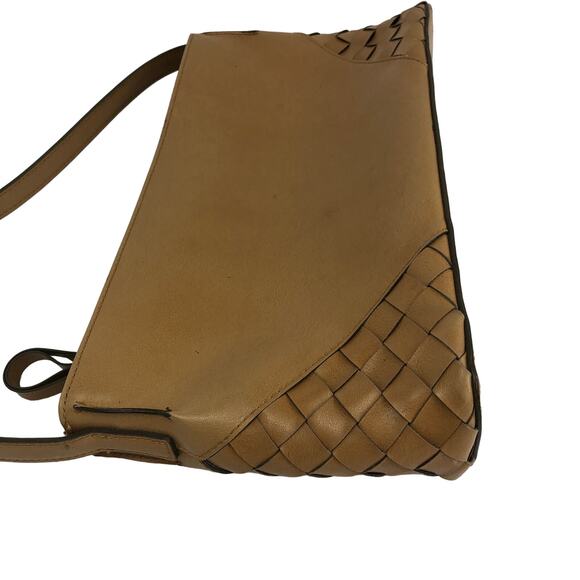 Nine West Faux Leather Woven detail small shoulder bag - Picture 7 of 12